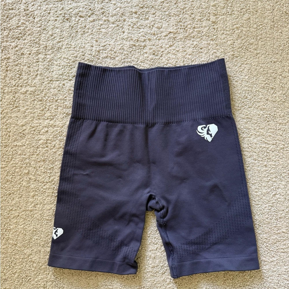 Women’s Best Gray High-Waisted Biker Shorts